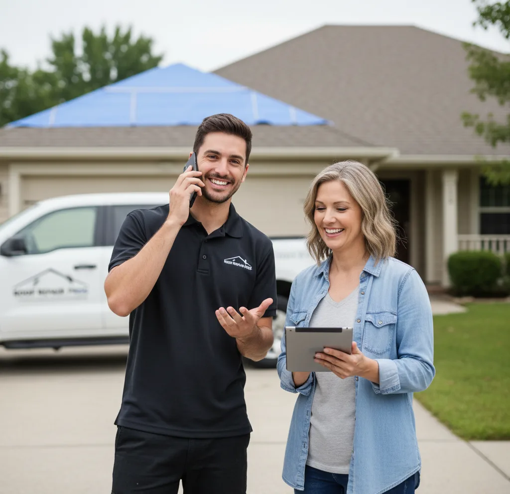 Modern Solutions Roof Repair customer support in Valmeyer